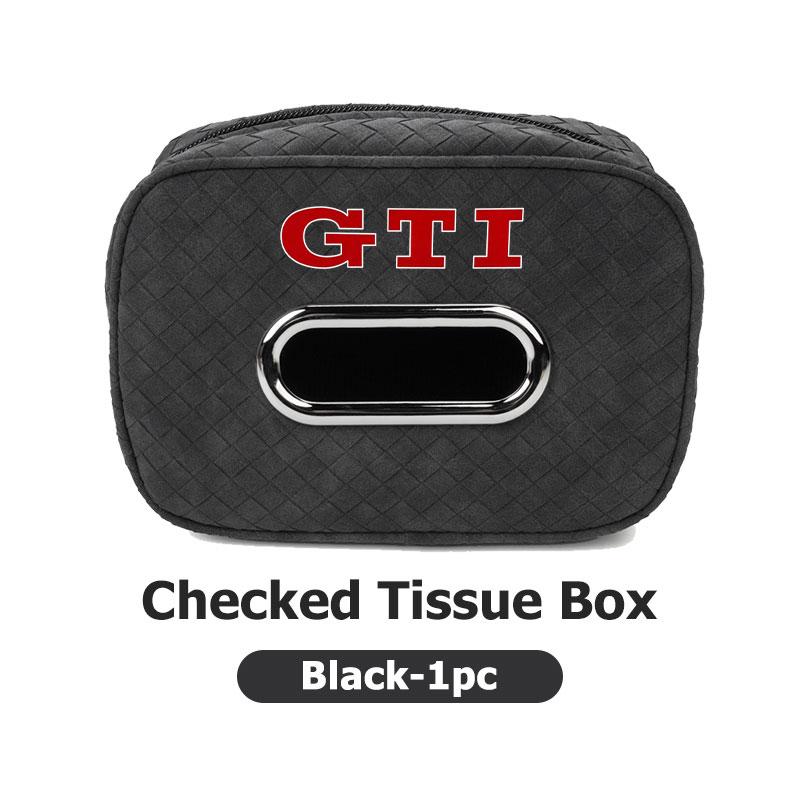 VFHJQ1 Car Seat Back Hanging Tissue Box Auto Tissue Storage Pouch For Volkswagen VW Beetle CC B5 B6 B7 EOS GTI MK2 MK4 MK5 MK6 Phaeton