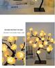 USB Dual Switch LED Rose Flower Tree Light - Table Decoration Night Light