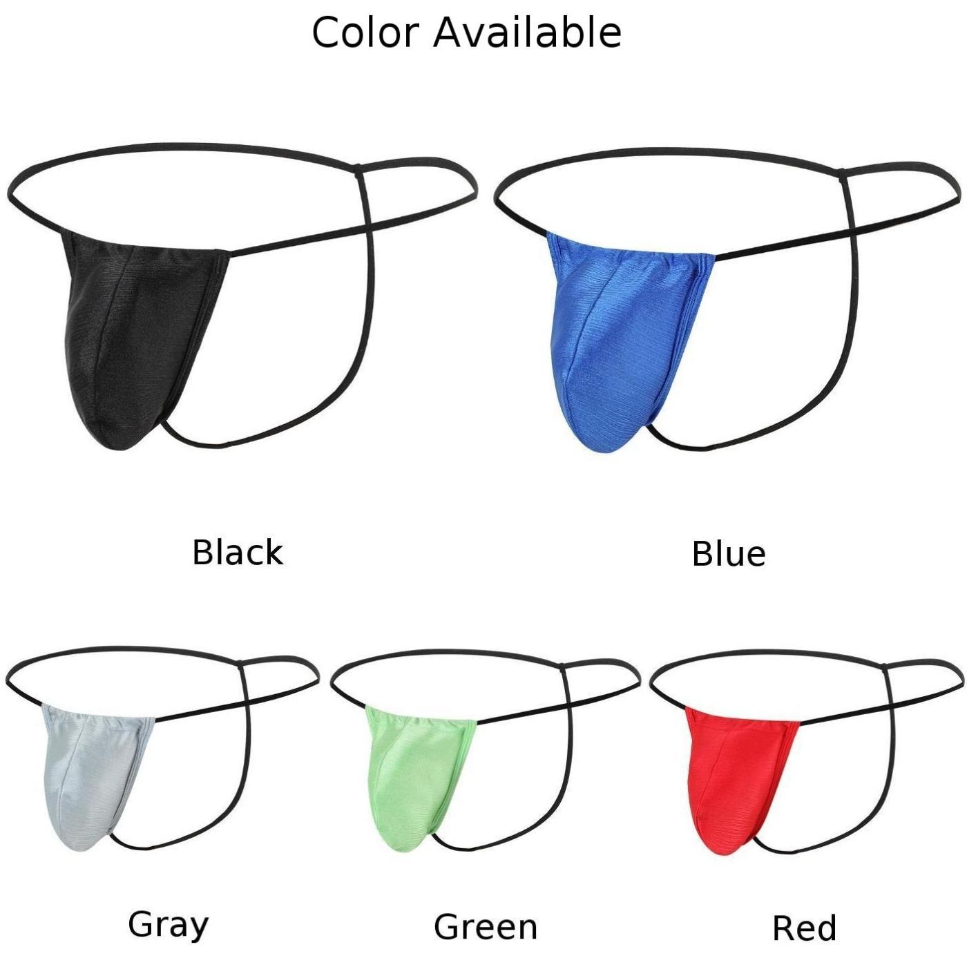 

Сумка Трусики с низкой талией Т-образная спинка Мягкое короткое гей-белье