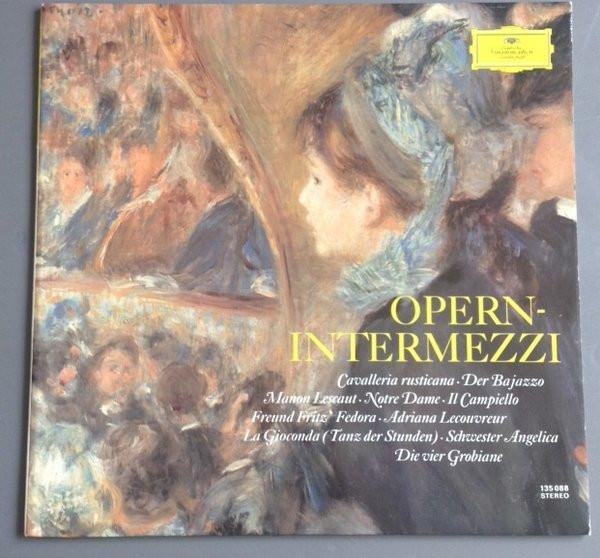 

LP Record JANOS KULKA FERDINAND LEITNER P OpernIntermezzi 135088 Deutsche Grammo Germany Classical Used