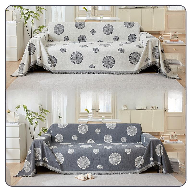 Severský ručník na pohovku Plně krytý Jednoduchý potah na pohovku Kryt na jednomístnou dvoumístnou pohovku Protiskluzový Ručník na pohovku ve stylu Ins