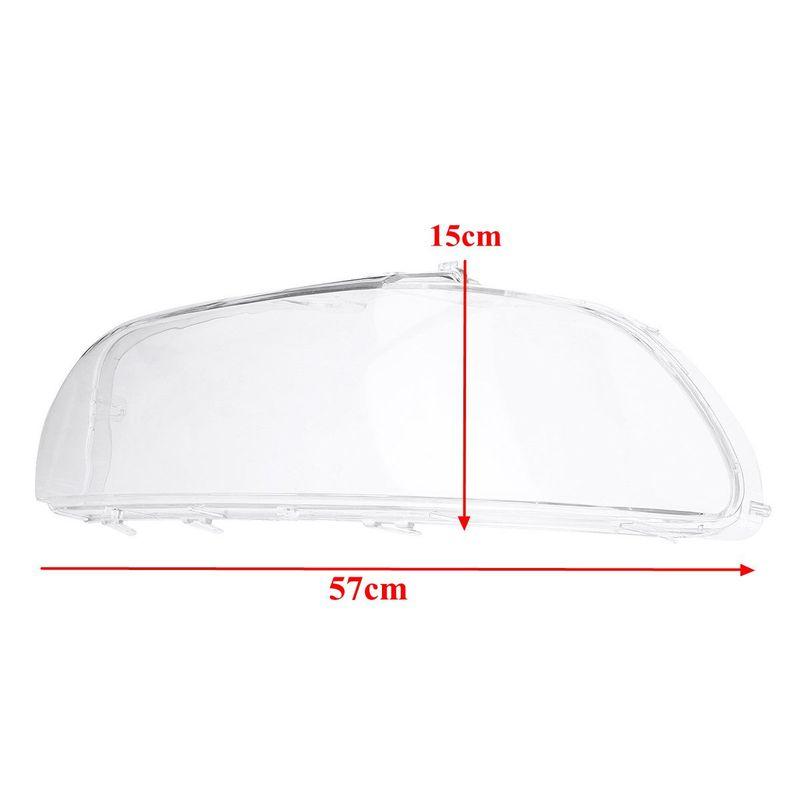 Car Left Right Headlamp Shell Headlight Lens Cover For BMW E39 Facelift 1996-2003 #63128375302 Car Lights Headlight Lamp Case