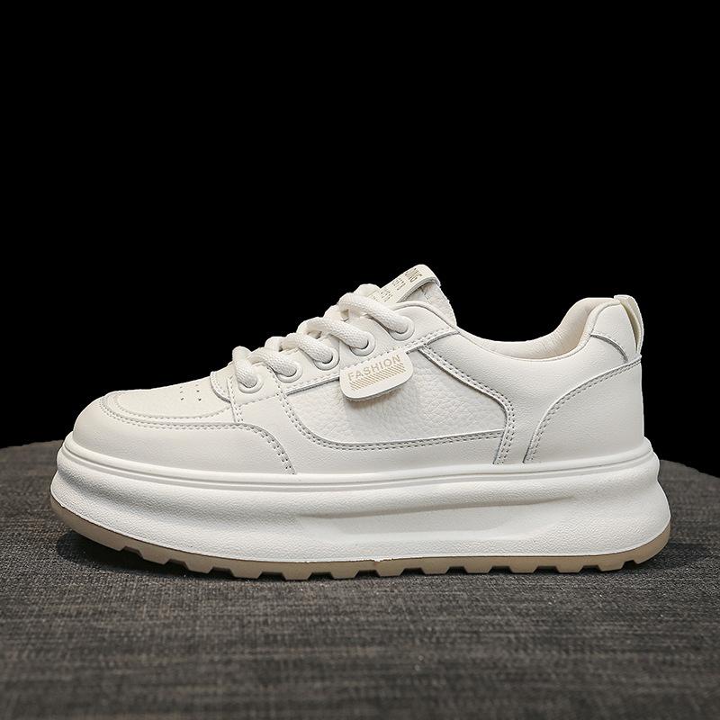 

Thick-soled 2025 new spring heightening shoes women s versatile women s shoes small board shoes super fire white shoes show small feet 40