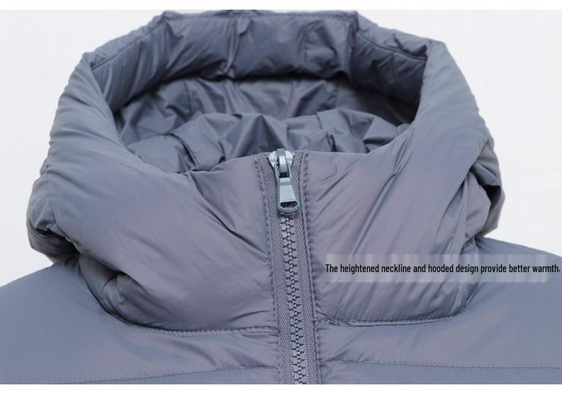 2024 Winter Women's Lightweight White Duck Down Jacket: Korean Short Loose Bread Coat