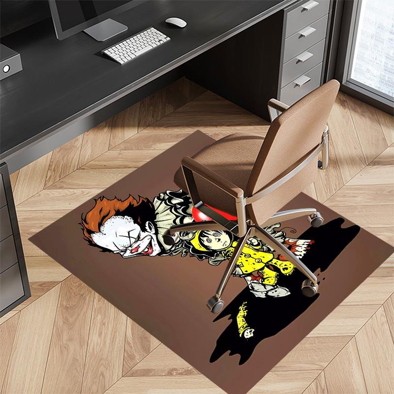 Pennywise the Dancing Clown3 Printed Absorbent Washable Carpet, Non-Slip Bathroom Mats, Kitchen Rugs, Yoga Mat,Living Room Entrance, Camping Picnic Ru