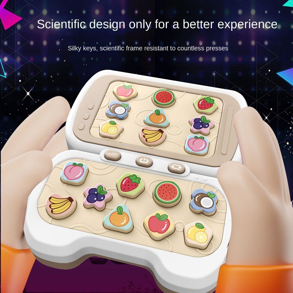 Early Education Tablet Phone Toy Electronic Finger Dance Machine Teach Alphabet Numbers