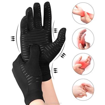 Women Men Gloves Copper Fiber Spandex Touch Screen Tips Gloves for Running Sports Winter Warm Football Hiking Driving Dropship