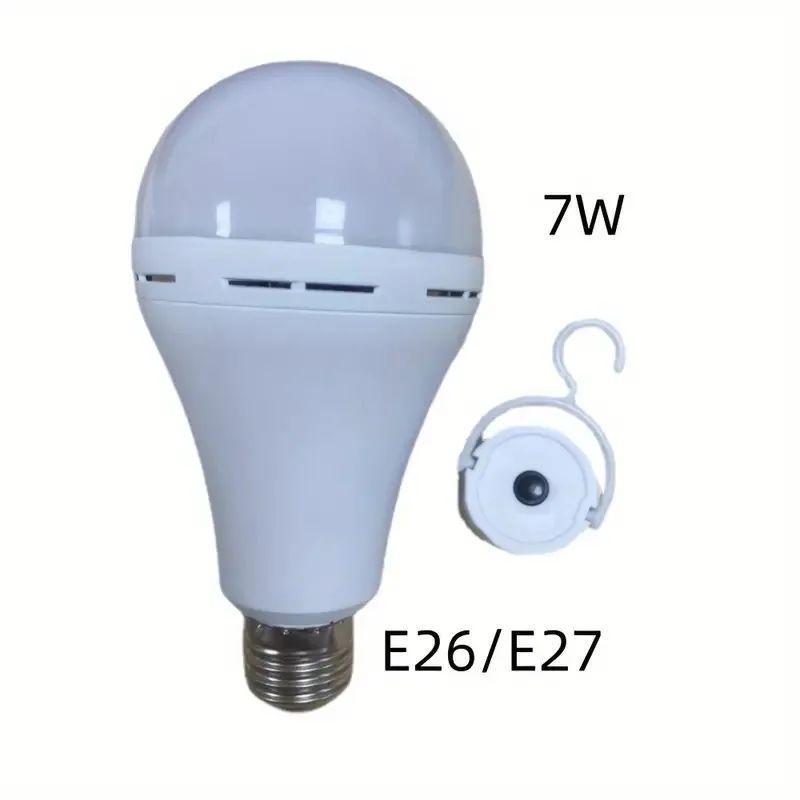 LED Emergency Bulb Dual Battery Emergency Light Battery Detachable Emergency Wide Pressure Bulb E27 Bulb Charging