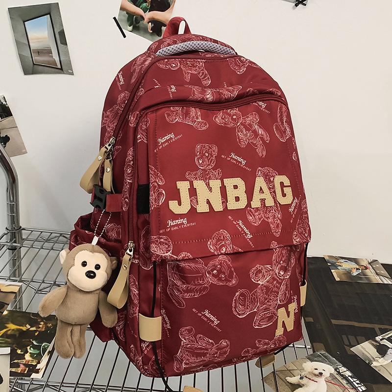 Schoolbags for Children Elementary School Students  Girls  Junior High School Students  Boys Letters Backpacks