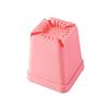 6/12pcs Colorful Square Flower Pot with Tray Offices Indoor Outdoor Decor Flower Beds Garden Nurseries Plastic Flowerpot XJM