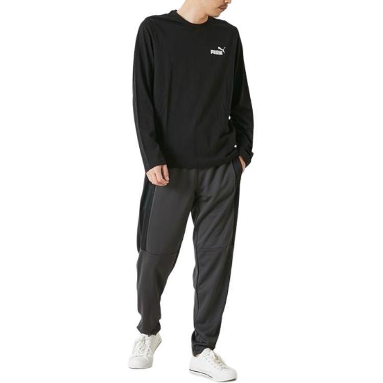 PUMA ESS No.1 T Shirt Men's Black 589027-01