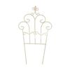 Vintage Iron Garden Fence Stake, Decorative Flower Bed Edging Landscape Border, Outdoor Yard Lawn Mini Fence Stake