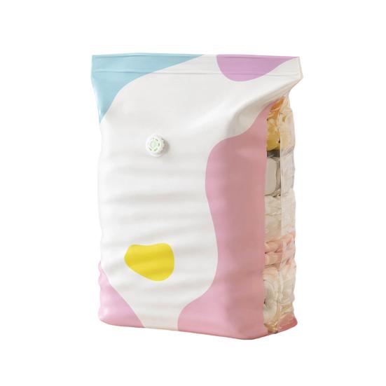 Yousheng Sealed Storage Bags, Compression Bag with Double Zipper Pump-Free, Large Capacity Reusable Bags for Bedding