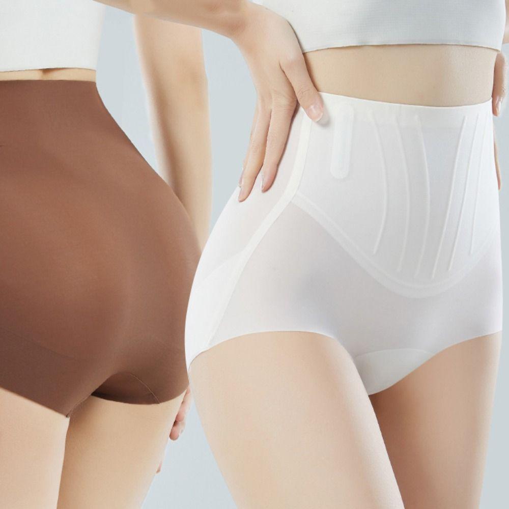 Cotton Crotch Seamless Underwear Tummy Control Postpartum Body Shapers Shapewear Panties Female