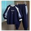 Boys' Autumn Suits, Spring and Autumn Models, Western Style Children's Fashionable Boys' Sweaters, Sports Two-piece Suits