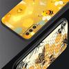 Honeybee Flower Pattern Phone Case for Samsung Galaxy A56 A36 A26 A16 A34 A24 A42 A22 A20 A12 A40 A30 A10 Soft TPU Cover Shell