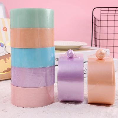 1pc Roll Adhesive Tapes Sticky Ball Tape Colorful Stress Relaxing Sticky DIY Ball Tape Toy For Relaxing Toy Rolling Craft Gift