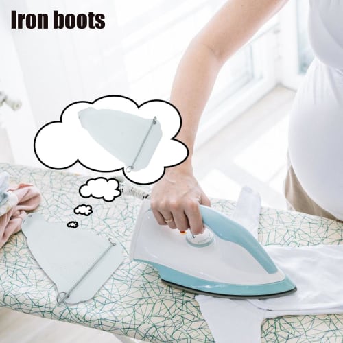 Iron Bottom Protector - Heat-Resistant Iron Shoe Cover, Ironing Board Protector | Protective Iron Bottom Guard Shield, Iron Base Protector, Electric I