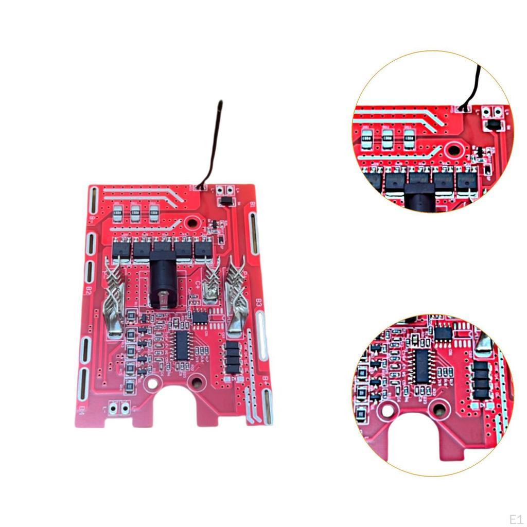 21V 5S Protection Board with Balance Plate for 5mos 3 Repair Low Consumption Replace High Power