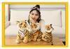 Realistic Tiger Plush Toy - Children's Birthday Gift & Cushion - Northeast Tiger Design