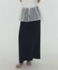 Teuwi Koren Folding Elastic Long Skirt