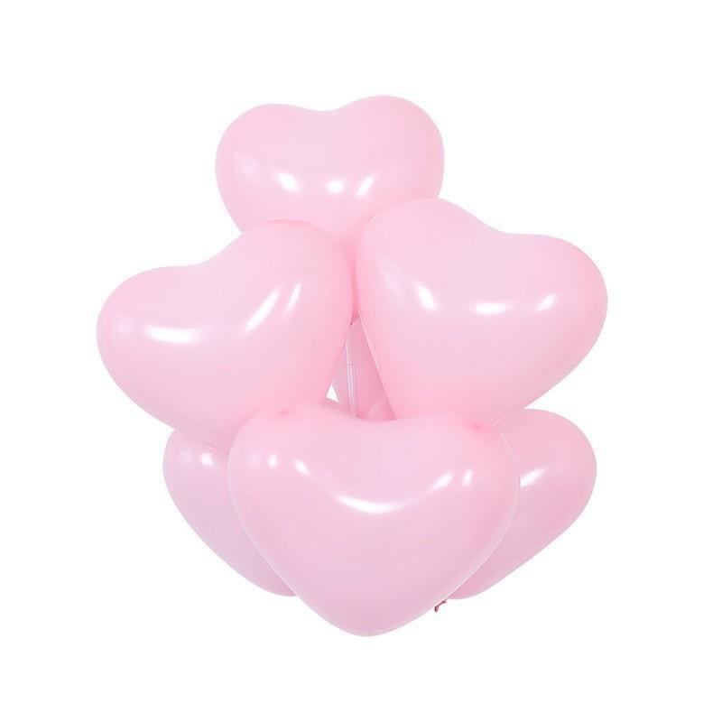 Heart Shaped Balloon Macaron Color Birthday Wedding Wedding Party Supply Decoration Confession Romantic Balloon Photography Prop