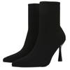 Designer Stretch Ankle Boots Women Sexy Pointy Toe Thin High Heel Boots for Women Comfort Warm Elegant Winter Boots Botas Mujer