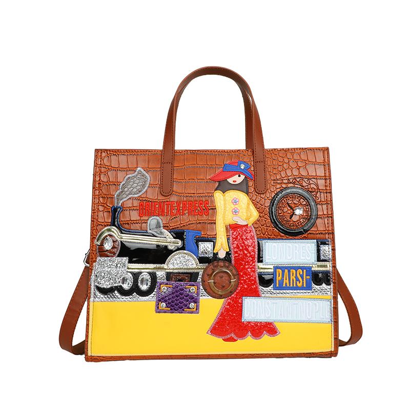 

Women Pu Leather Handbags Large Capacity Ladies Shoulder Messenger Bag Fashion Female Tote Crossbody Bags for Women 35X16X31CM