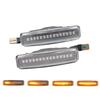 2Pcs Dynamic Fender Side Marker Lamp Sequential Running LED Turn