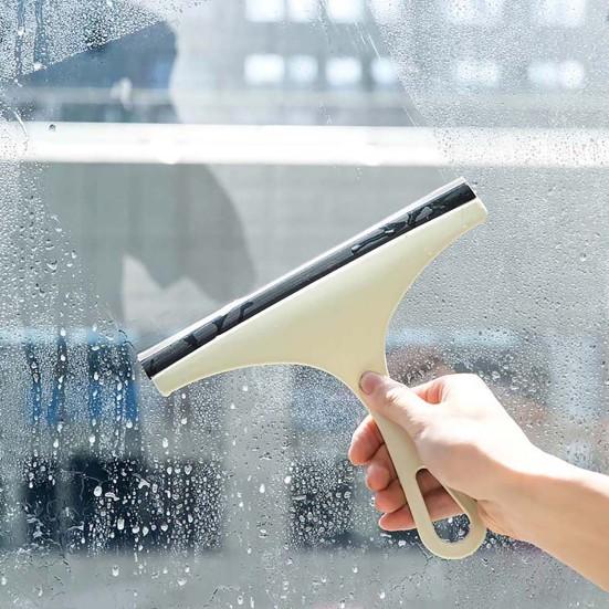 Window Brush Multifunctional Practical Handheld Window Glass Brush Squeegee Cleaner for Home