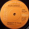 7inch Record HUES CORPORATION  Freedom For The Stallion RCA2444 RCA Victor 1974 UK SoulFunk Used