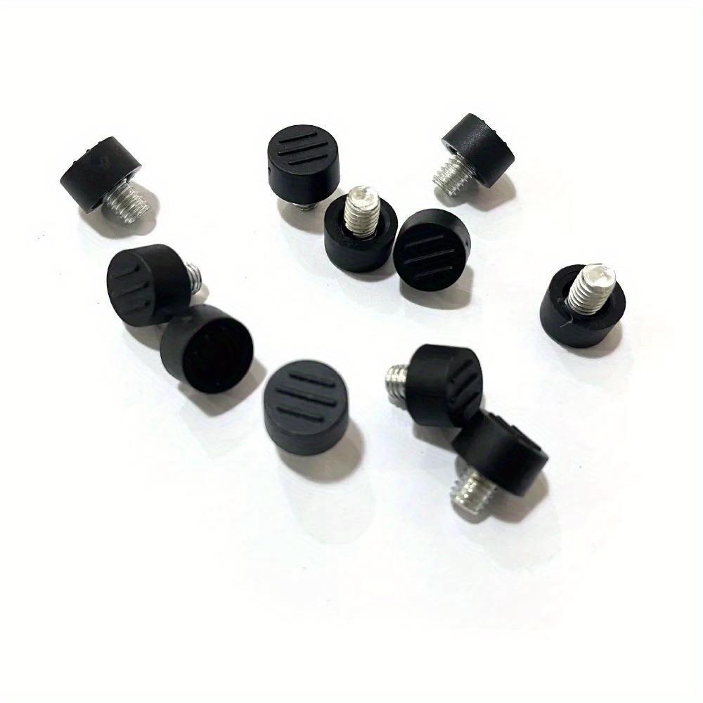 8PCS M6*6mm largeur inférieure pied réglable à trois fils meuble table chaise armoire pied de réglage de la hauteur accessoires de quincaillerie