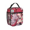 Kasane Teto Soft Uniform Anime Lunch Bag Casual School Lunch Box Graphic Portable Thermal Tote Handbags