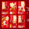 6pcs 2026 Horse Year New Year Money Envelope Spring Festival Red Envelope  Festival Gifting
