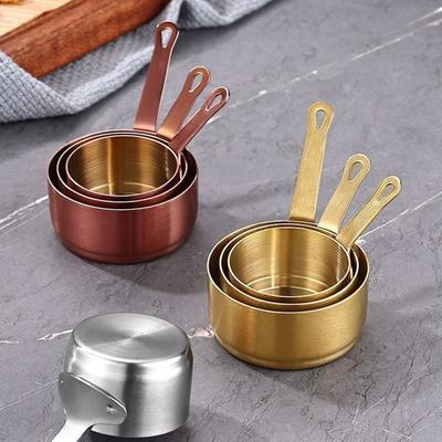Multifunktionale Edelstahl-Saucenschale mit Griff 50/80/100ML Saucen-Dip-Schale Rostfreie Gewürzschale Restaurant