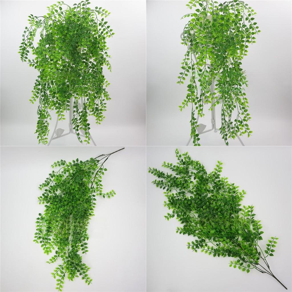 Wall Plant Fake Panel Plastic Foliage Twisted Vines Interior Decoration Supplies