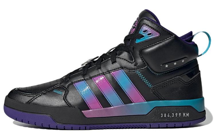 Adidas Neo 100db Mid  Black Purple  H03422 36