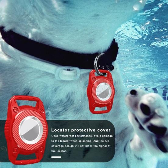 Yousheng 1 Set Locator Protective Cover Scratch-Resistant Locator Holder Waterproof Pet Locator Protector for Airtag