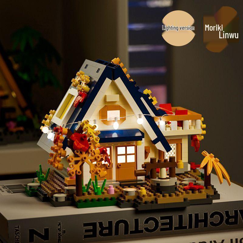 Forest Treehouse Model Micro-Block Assembly Toy - Must-Have Holiday Gift