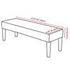 1PC Floral Printed Bench Covers Stretch Spandex Nordic Piano Long Chair Slipcover Bed Side Seat Protector Cover for Living Room