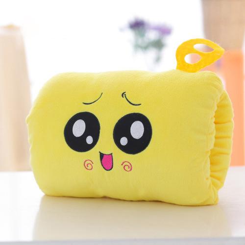Cartoon Animal Plush Hand Warmer Cushion - Non-Electric Soft Pillow Gift for Kids & Toddlers