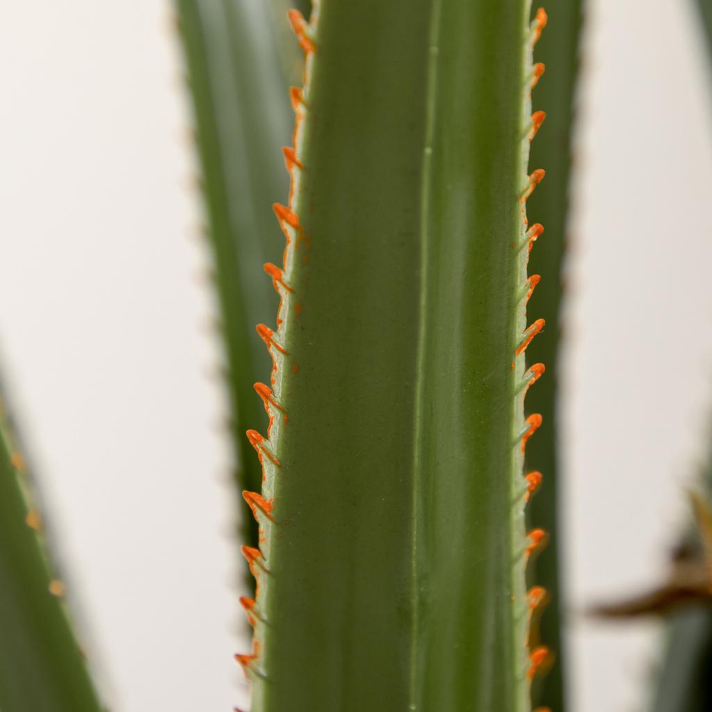 Artificial Yucca Large 190cm Artificial Plant, Plastic Artificial Plant In Pot, 17 X 17 X 190 Cm Emerald Green
