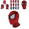 Spiderman Miles Morales Elastic Mask Headcover Costume For Adult Cosplay Enthusiasts