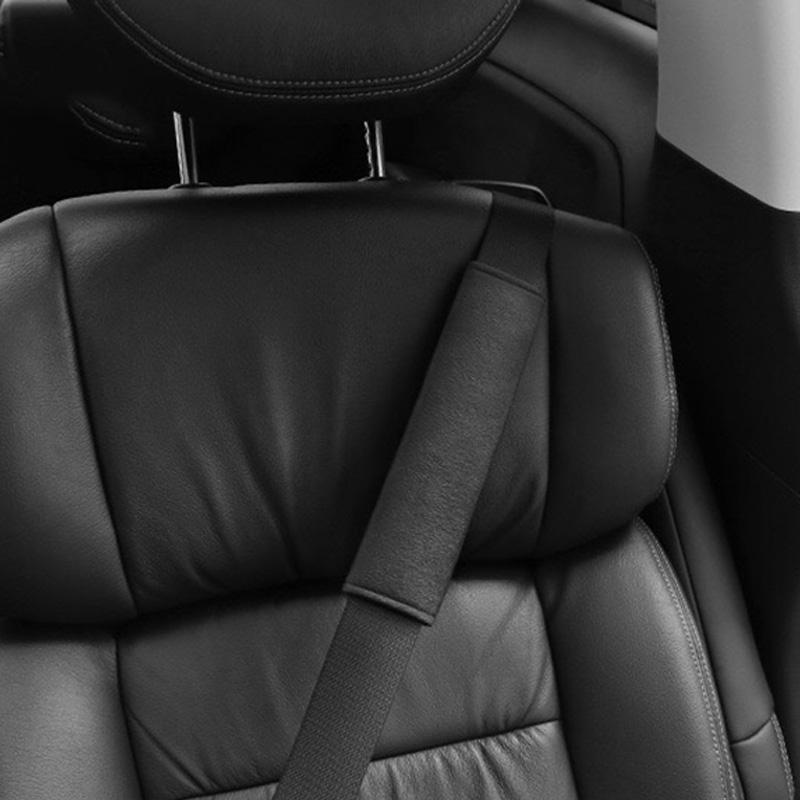 Car Seat Belt Shoulder Pad Cover Soft Comfortable Universal Fit for Cars Adjustable Safety Belt Protector Driving Accessorie