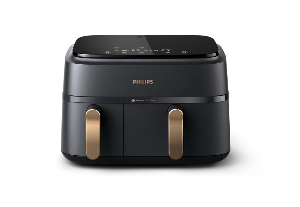 Philips Airfryer | NA352/00 | 2750 W | 9 L capacity | Rapid Air technology | Grey/copper color