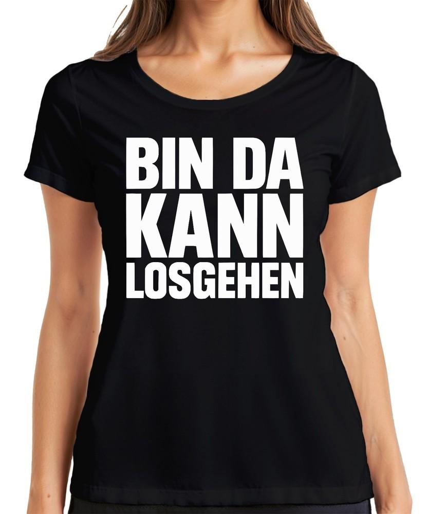 Bin Da Kann Kann Go Oktoberfest Carnival Party Beer Tent Saying Unisexs TShirt