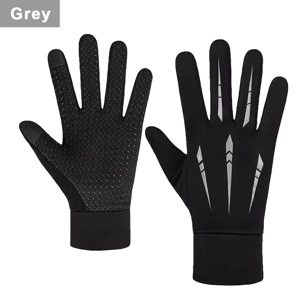 1Pair Winter Waterproof Fishing Men's Gloves Women's Cycling Warm Anti Slip Outdoor Sports Full Finger Touch Screen Gloves