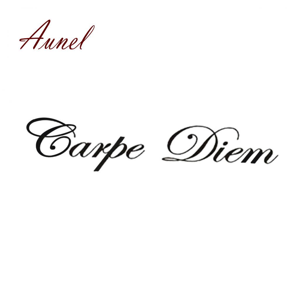 

Автомобильная наклейка Carpe Diem 40cm чёрный