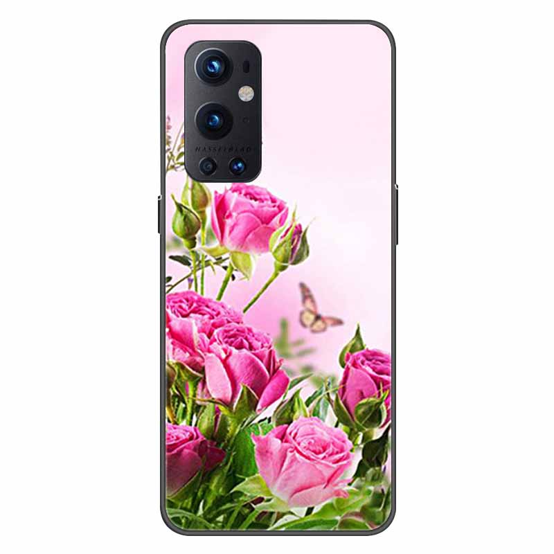 For OnePlus 9 Pro Case Shockproof Soft silicone TPU Back Cover For One Plus 9 Pro Phone Cases for OnePlus 9RT 5G 9R Cute Case