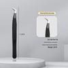 Gold Stainless Steel Precision Eyelash Tweezers for Grafting and Separation